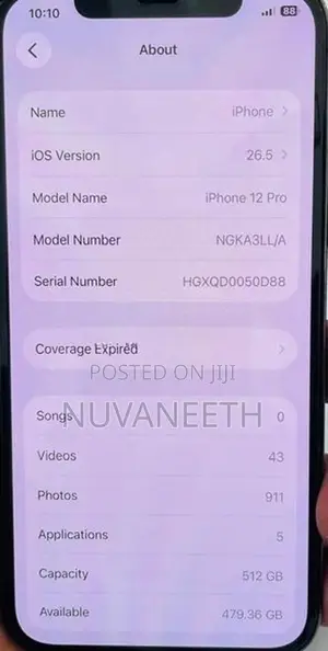 Apple iPhone 12 Pro 512GB (Used)