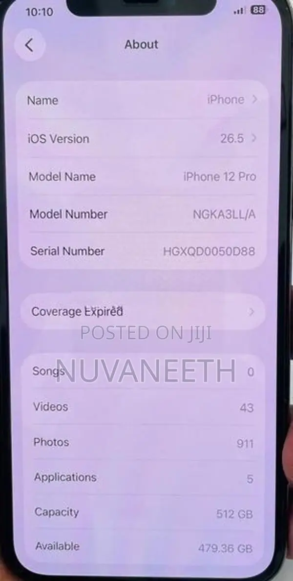 Apple iPhone 12 Pro 512GB (Used)