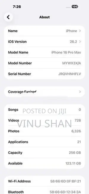 Apple iPhone 16 Pro (Used)