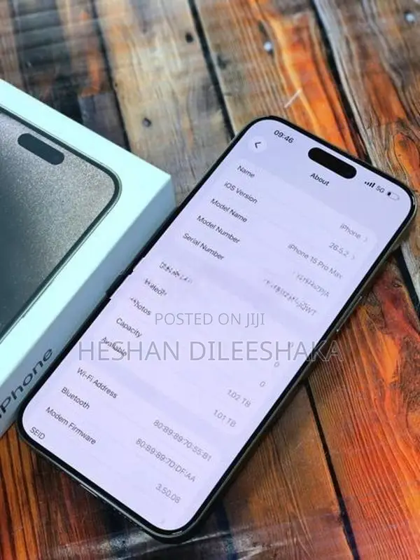 Apple iPhone 15 Pro Max 5G 1TB (Used)