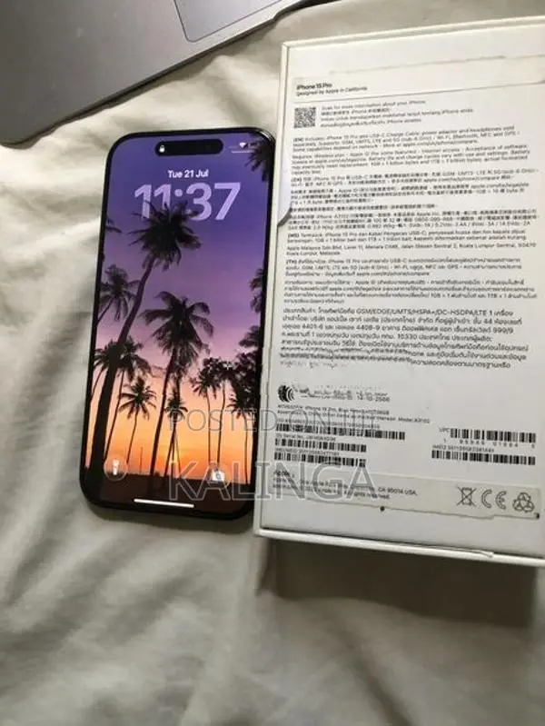 Apple iPhone 15 Pro Blue Titanium (Used)