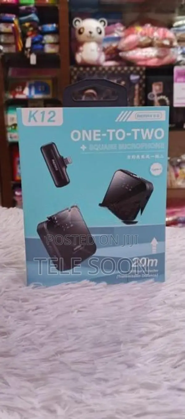 Remax 2 In1 Square K12 Microphone