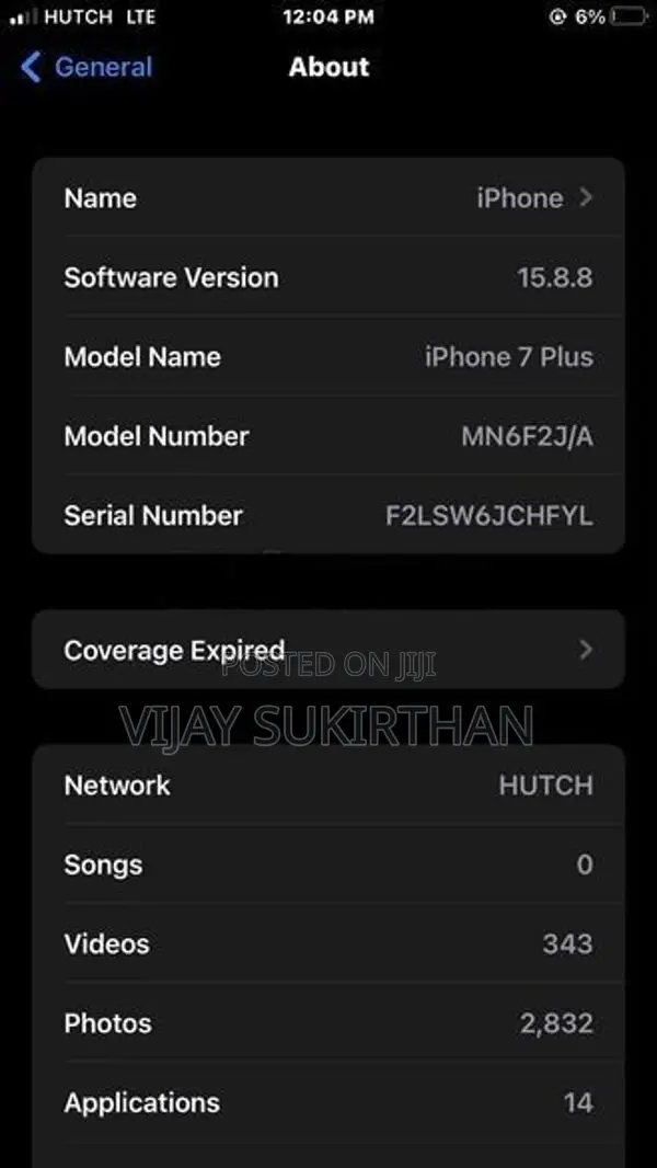 Apple iPhone 7 Plus 128 (Used)