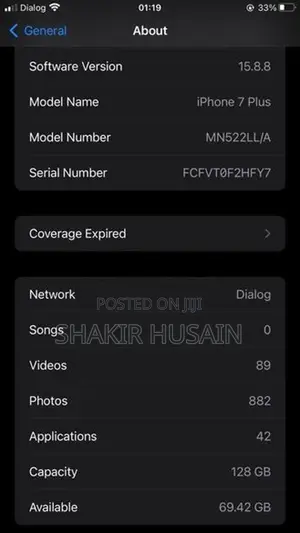 Apple iPhone 7 Plus (Used)