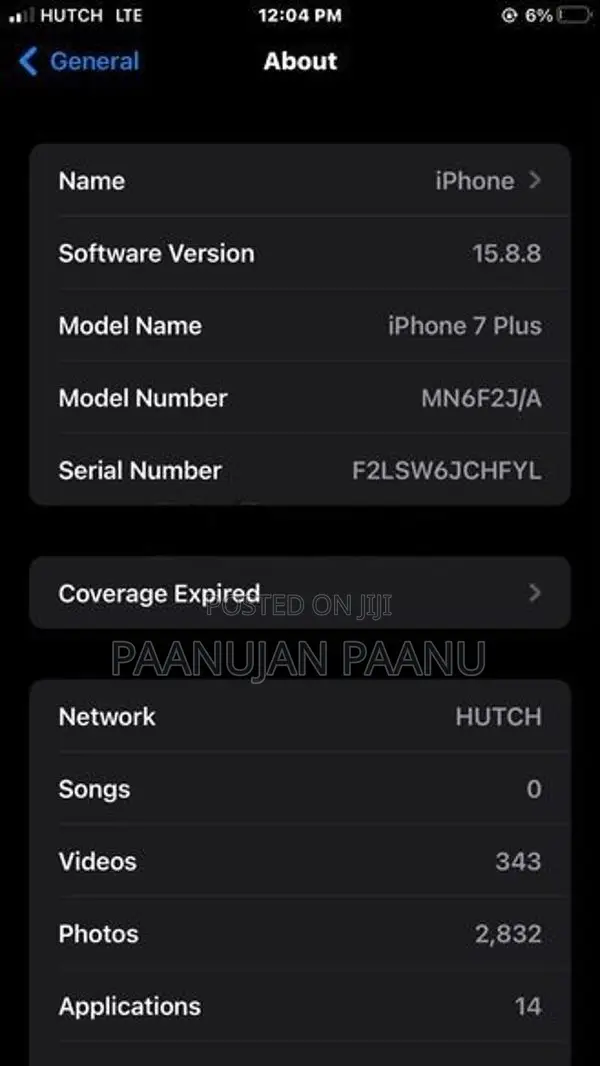 Apple iPhone 7 Plus (Used)
