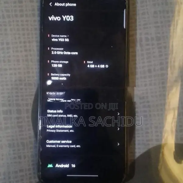 Vivo Y03 (Used)