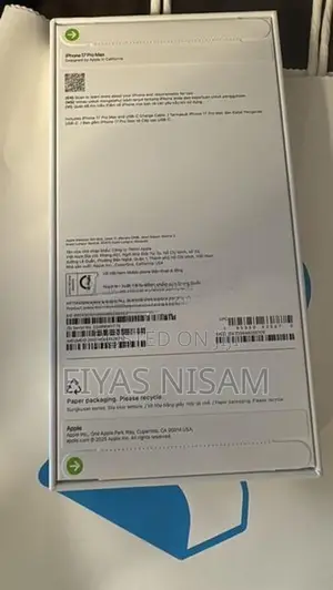Apple iPhone 17 Pro Max 256GB (Brand New)