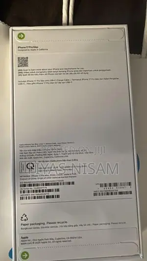 Apple iPhone 17 Pro Max 256GB (Brand New)