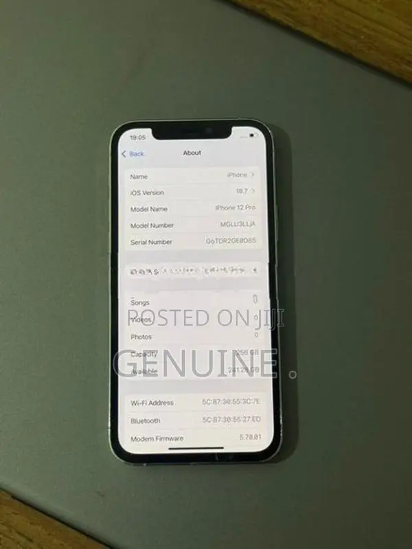 Apple iPhone 12 Pro 256GB (Used)