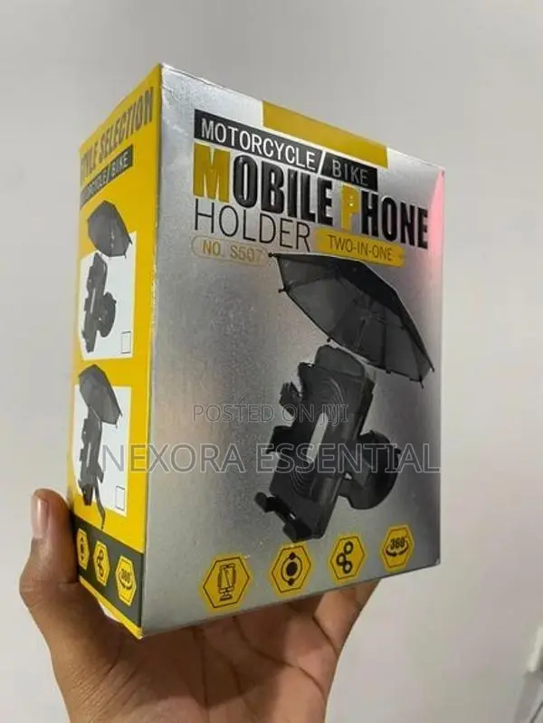 Bike Phone Holder With Umbrella
