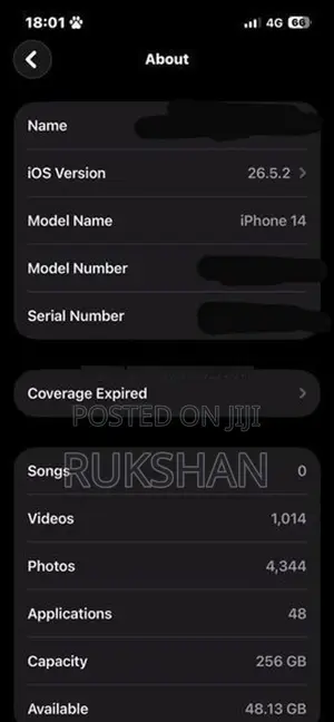 Apple iPhone 14 (Used)