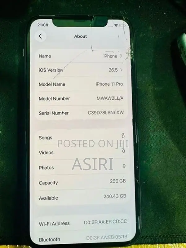 Apple iPhone 11 Pro (Used)