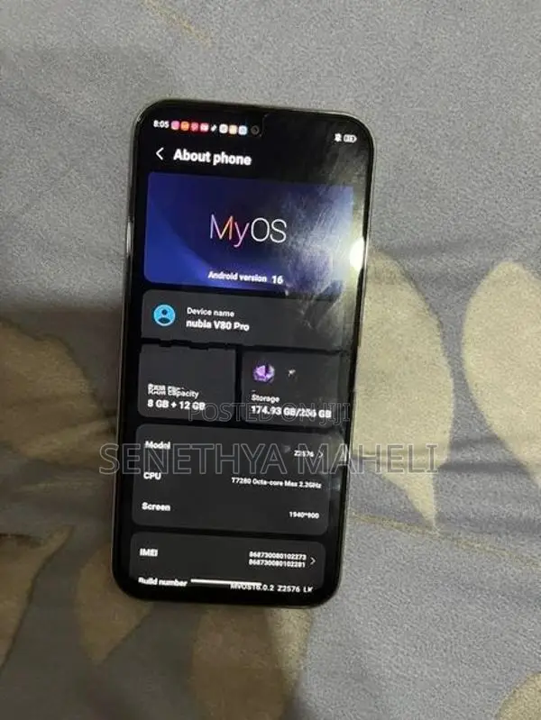 Nubia v80 pro (Used)