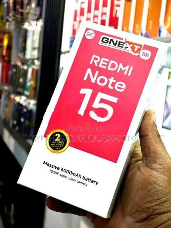 Xiaomi Redmi Note 15 6/128GB (Brand New)