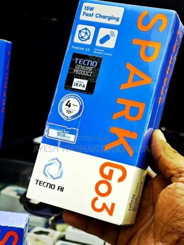 Tecno SPARK GO 3 (4/64) (Brand New)
