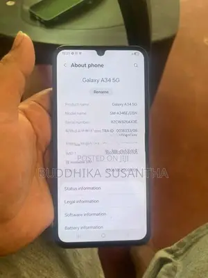 Samsung Galaxy A34 (Used)