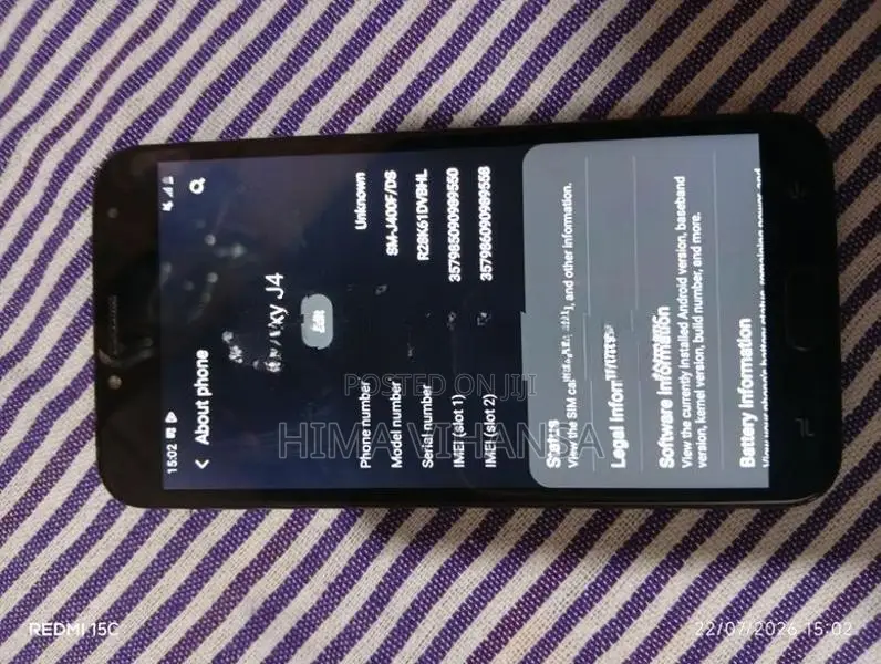 Samsung Galaxy J4 (Used)