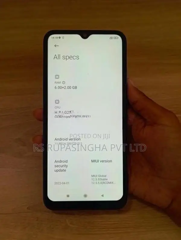 Xiaomi Redmi 9A 6+2GB, 128GB (Used)