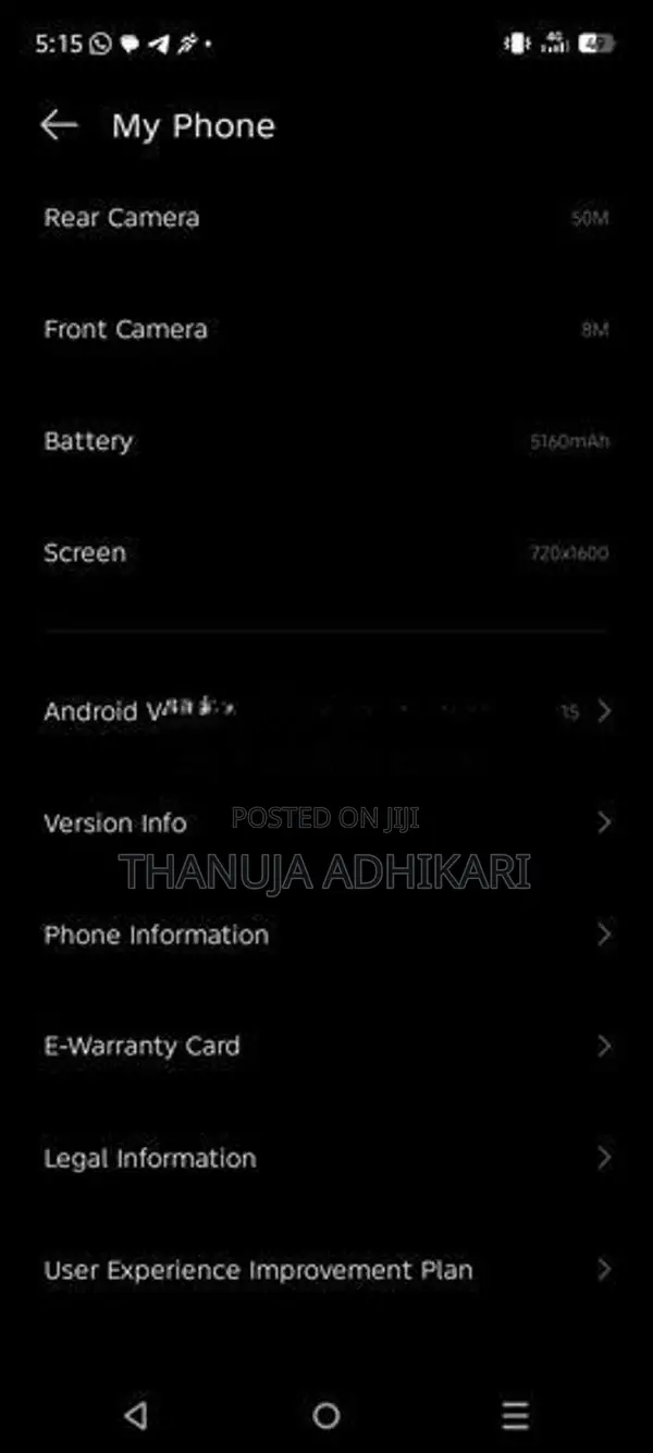 Infinix Hot 60i (Used)