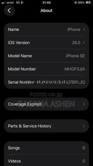 Apple iPhone SE 2 (Used)
