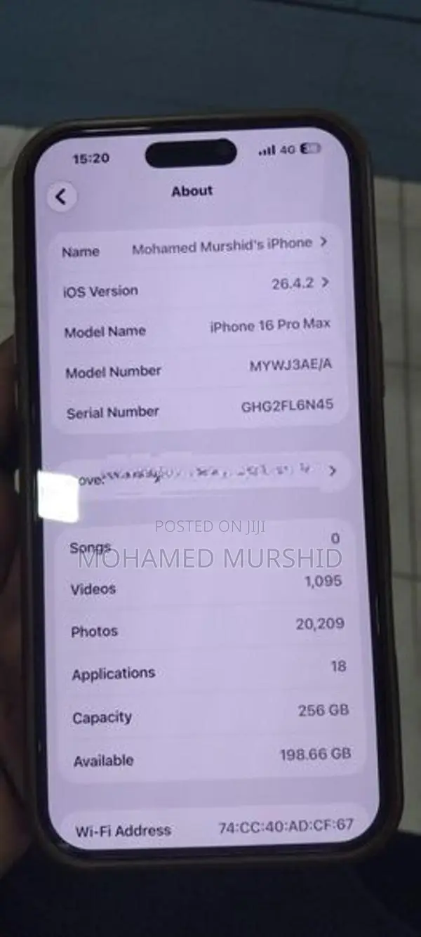 Apple iPhone 16 Pro Max (Used)