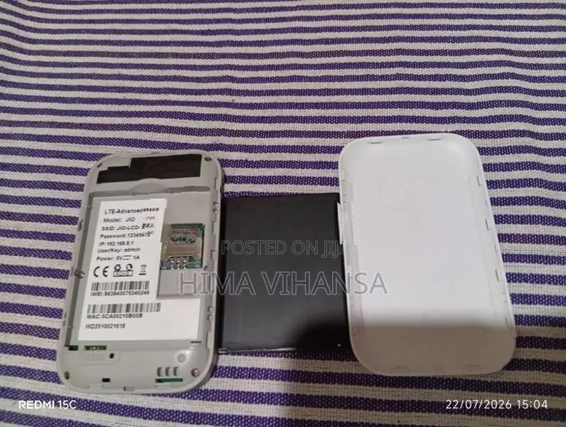 Jio-Lcd-B55b Wifi Hostpot Route