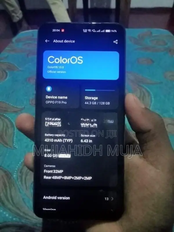 Oppo F19 Pro (Used)