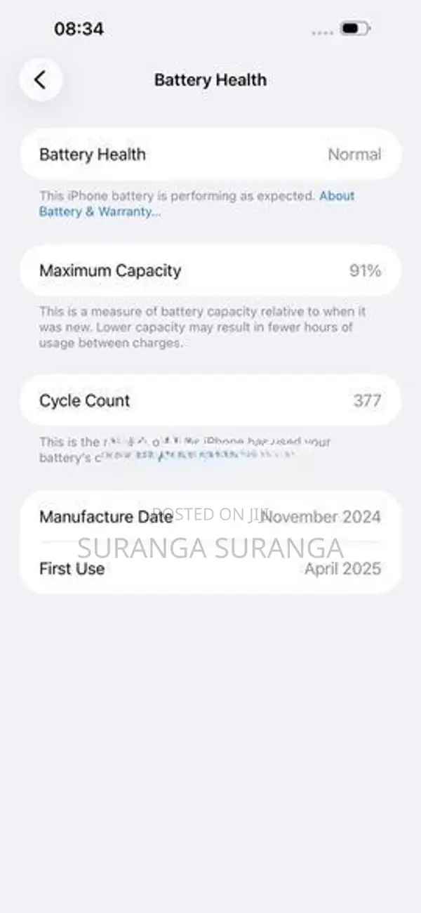 Apple iPhone 16 Plus 128GB (Used)