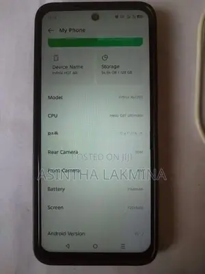 Infinix Hot 60i 6GB 128GB (Used)