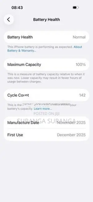 Apple iPhone 17 Pro 256gb (Used)
