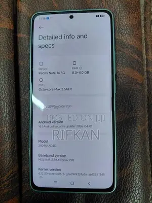 Xiaomi Redmi Note 14 5G 4GB RAM 128GB (Used)
