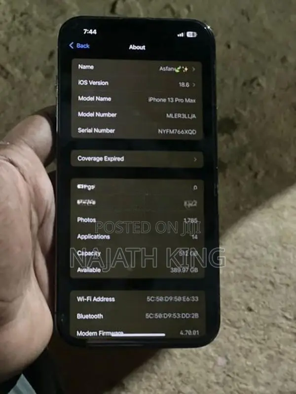 Apple iPhone 13 Pro Max (Used)