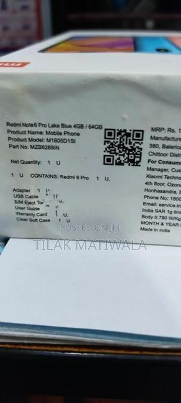 Xiaomi Redmi Note 6 Pro (Used)