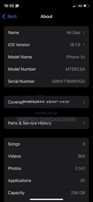 Apple iPhone XS (Used)