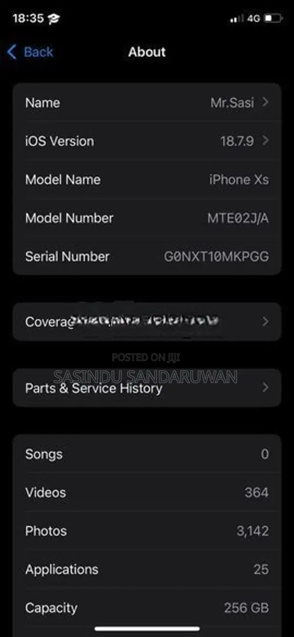 Apple iPhone XS (Used)