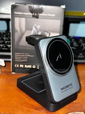 Foldable Magnetic 3 - in 1 Wireless Charger