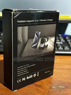 Foldable Magnetic 3 - in 1 Wireless Charger