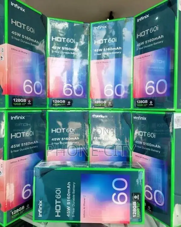 Infinix Hot 60i 256GB/128GB 50MP (Brand New)