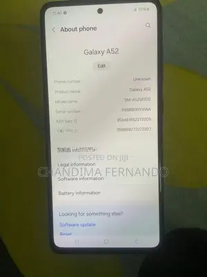 Samsung Galaxy A52 (Used)