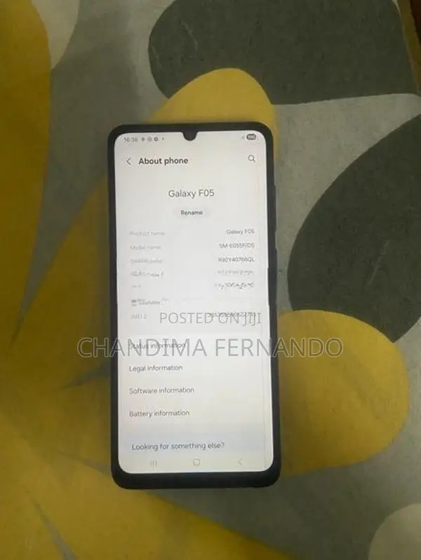 Samsung Galaxy F05 (Used)