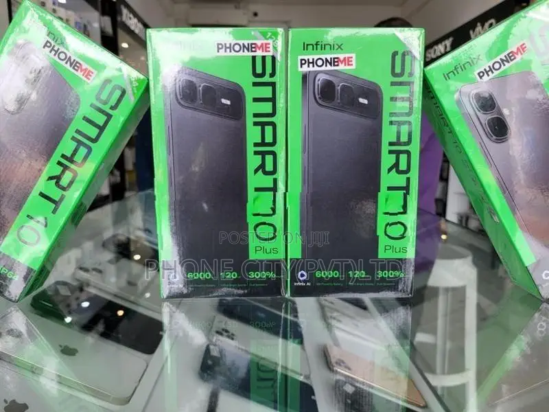 Infinix Smart 10 Plus 128GB 4GB RAM Black (Brand New)