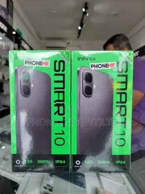 Infinix Smart 10 Plus 128GB 4GB RAM Black (Brand New)