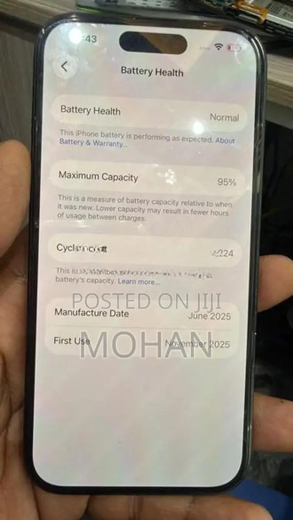 Apple iPhone 16 128gb (Used)