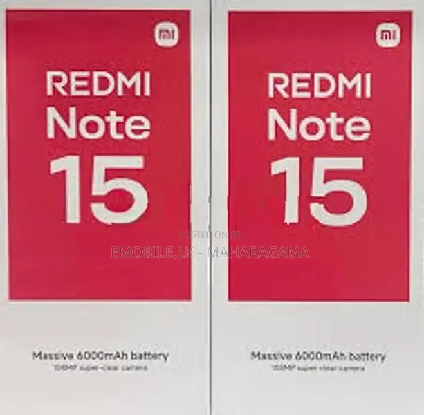 Xiaomi Redmi Note 15 8GB|256GB (Brand New)