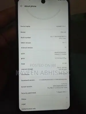 Huawei Y7a (Used)