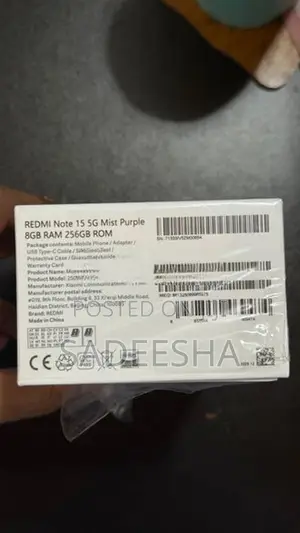 Xiaomi Redmi Note 15 (Brand New)