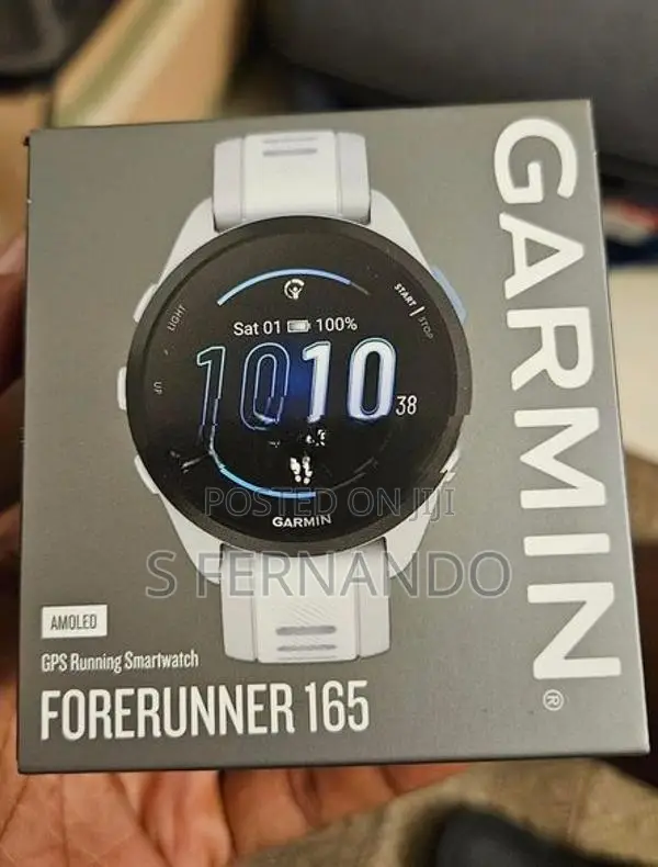 Garmin Forerunner 165 white