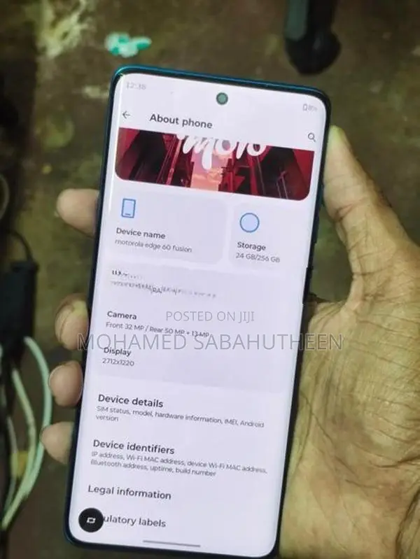 Moto Edge 60 Fusion 5G (Used)