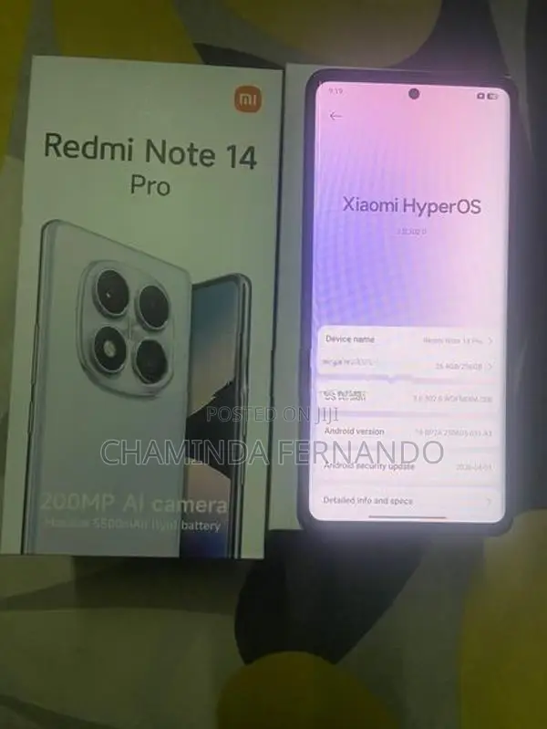 Xiaomi Redmi Note 14 Pro 256GB (Used)