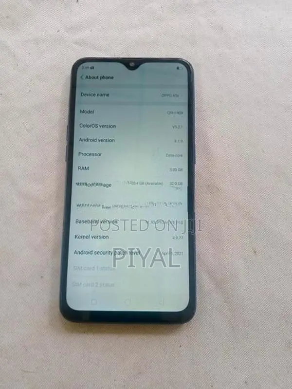 Oppo A5s 3gb-32gb (Used)